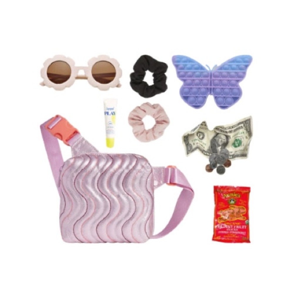 State Bags Sunny Fanny Pack Metallic Lilac - Picture 2 of 5
